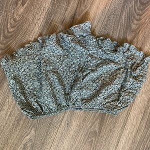 Brandy Melville Floral Print Flowy Shorts